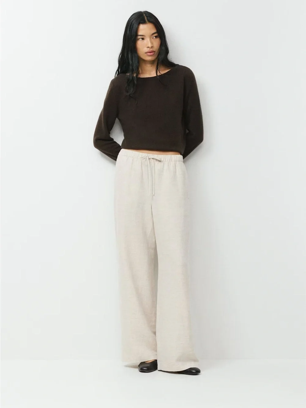 Aritzia The Lodge Pants Cruise Linen